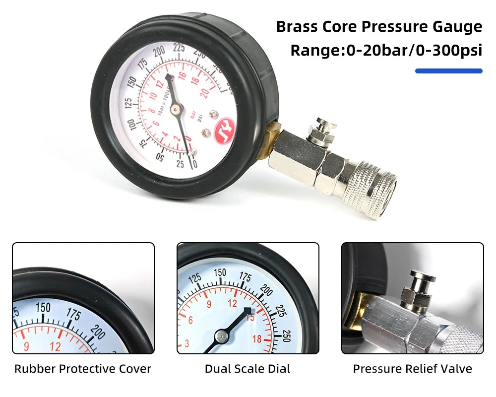 Petrol Fuel Pressure Gauge Diagnostic Tool-2 Petrol Fuel Pressure Gauge Diagnostic Tool-2